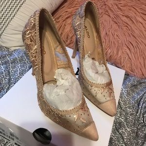 ALDO Nude Heels